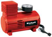 Einhell CC-AC 12V mini kompressor med tilbehør og manometer op til 18 bar