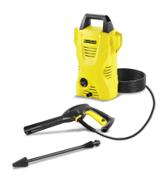 Kärcher K 2 Basic højtryksrenser med gul kabinet og spulehåndtag